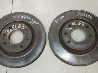 диск тормозной передний Citroen Xsara Picasso 1 поколение 2003, 2.0 л., дизель, МКПП, минивэн