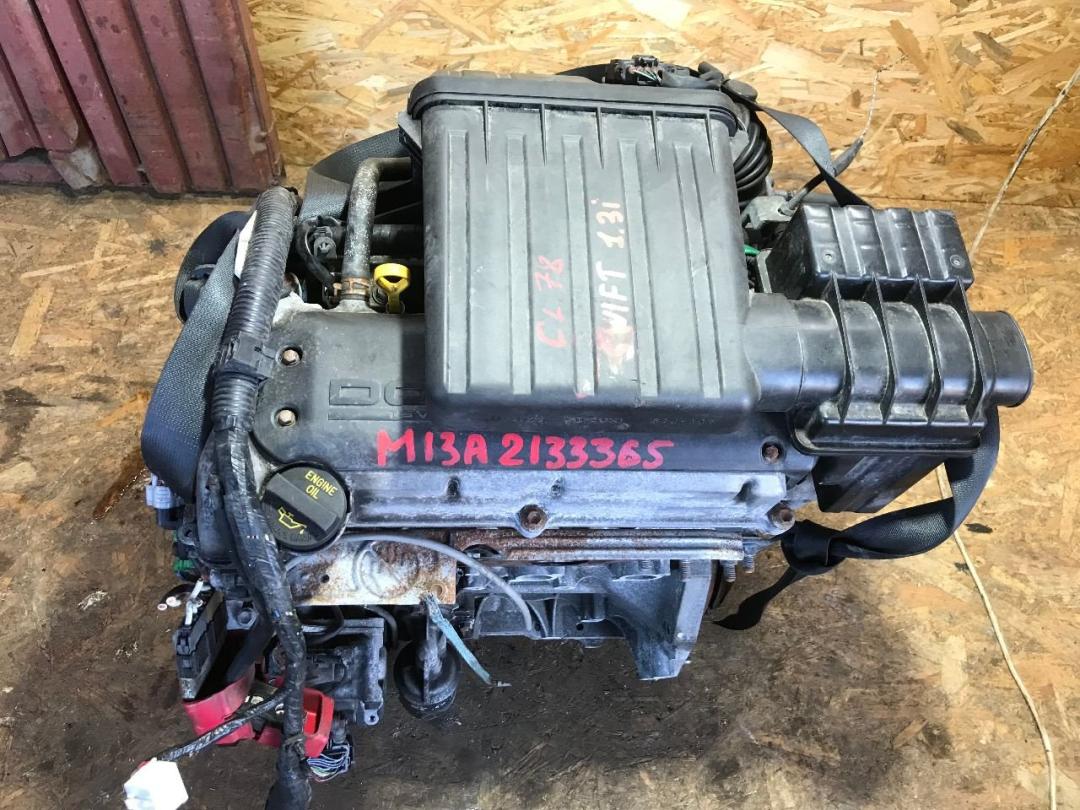 двигатель Suzuki Swift 3 поколение 2008, 1.3 л., бензин, МКПП, хетчбэк 5 дв., M13A - фото №1