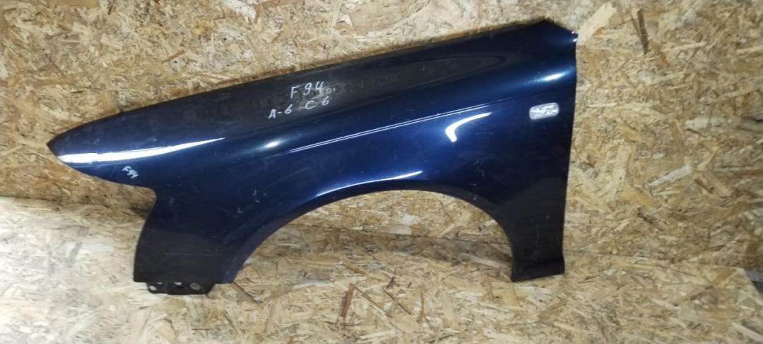 крыло переднее левое Audi A6 4F/C6 2006, 2.7 л., TDi, дизель, МКПП, универсал - фото №1