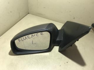 зеркало наружное левое Renault Fluence 1 поколение 2009, 2.0 л., бензин, МКПП, седан