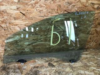 стекло двери передней левой Renault Fluence 1 поколение 2009, 2.0 л., бензин, МКПП, седан