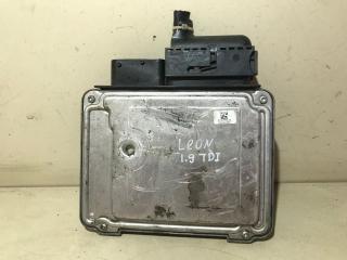 блок управления двигателем SEAT Leon 2 поколение 2009, 1.9 л., дизель, МКПП