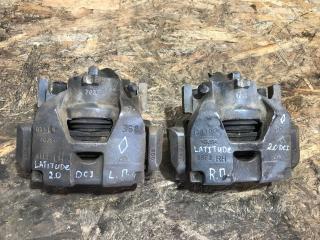 суппорт передний правый Renault Latitude 1 поколение 2011, 2.0 л., дизель, МКПП, седан