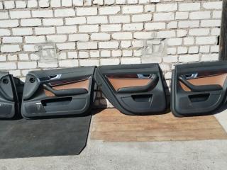 Обшивка двери (дверная карта) комплект Audi A6 4F/C6 [рестайлинг] 2008, 2.7 л., TDi, дизель, АКПП, универсал