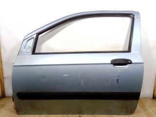 замок двери передней левой Hyundai Getz 1 поколение 2005, голубой, хетчбэк 5 дв.