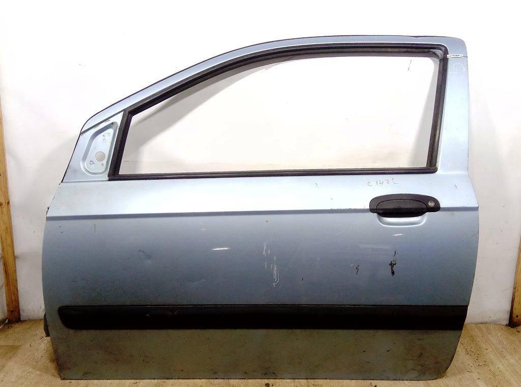 ручка внутренняя передняя левая Hyundai Getz 1 поколение 2005, голубой, хетчбэк 5 дв. - фото №1