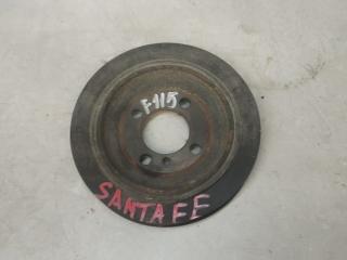 шкив коленвала Hyundai Santa Fe 1 поколение (SM) 2003, 2.0 л., дизель, АКПП