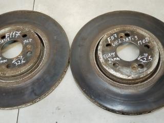 диск тормозной передний Renault Vel Satis 1 поколение [рестайлинг] 2006, 2.0 л., дизель, МКПП, хетчбэк 5 дв.