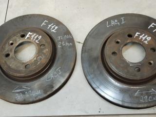 диск тормозной передний Renault Laguna 1 поколение [рестайлинг] 2000, 2.2 л., дизель, МКПП, хетчбэк 5 дв.