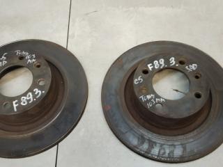 диск тормозной задний Citroen C5 1 2006, 1.6 л., дизель, МКПП, хетчбэк 5 дв.