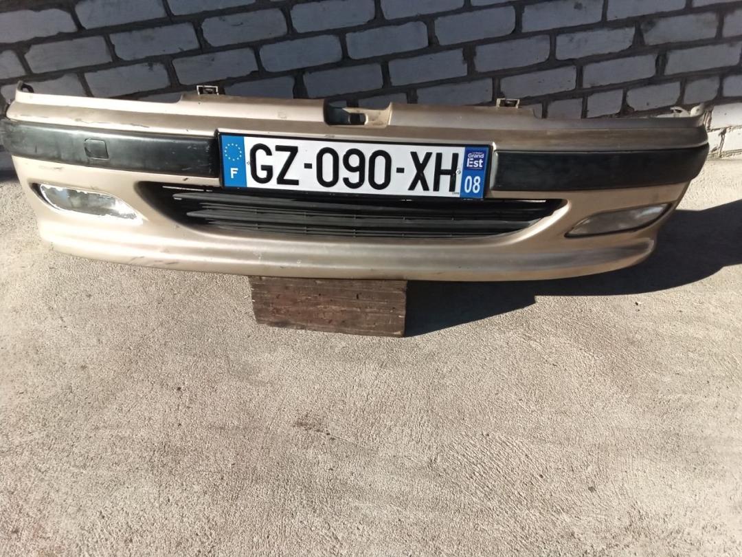 бампер передний Peugeot 406 1 поколение 1997, 1.9 л., дизель, МКПП - фото №1