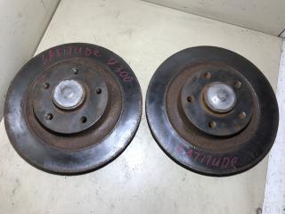 диск тормозной задний Renault Latitude 1 поколение 2011, 2.0 л., дизель, МКПП, седан