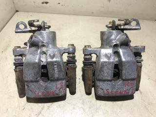 суппорт задний левый Renault Scenic 1 поколение [рестайлинг] 2000, 1.9 л., дизель, МКПП, минивэн