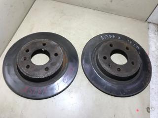 диск тормозной задний Opel Astra J 2012, 1.7 л., дизель, МКПП, хетчбэк 5 дв.