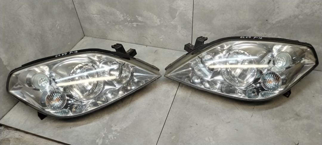 Фара передняя (комплект) Nissan Primera P12 2005, 1.8 л., бензин, МКПП, универсал - фото №1