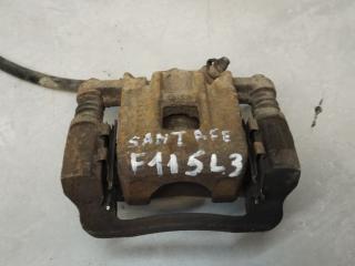 суппорт задний левый Hyundai Santa Fe 1 поколение (SM) 2003, 2.0 л., дизель, АКПП