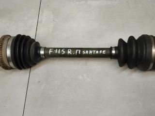 полуось передняя правая (приводной вал, ШРУС) Hyundai Santa Fe 1 поколение (SM) 2003, 2.0 л., дизель, АКПП