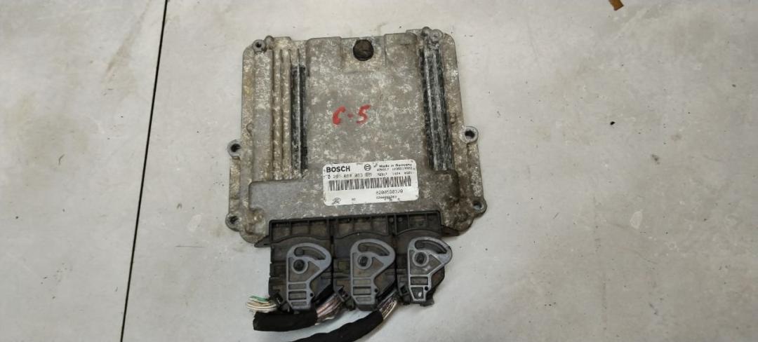 блок управления двигателем Citroen C5 1 поколение 2002, 2.0 л., дизель, МКПП, хетчбэк 5 дв., 0281014083 - фото №1