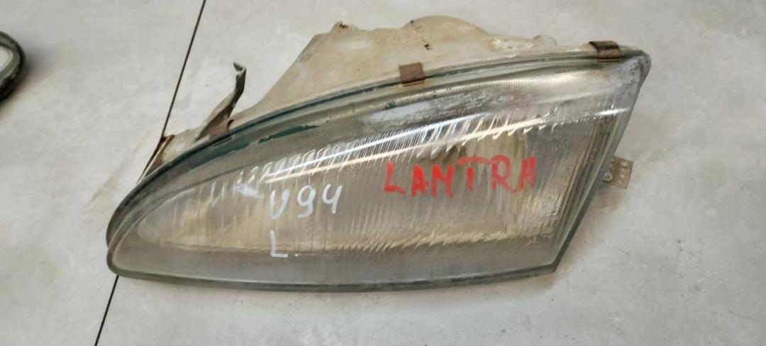 стекло фары левой Hyundai Lantra J2 1997, 1.6 л., бензин, МКПП, седан - фото №1