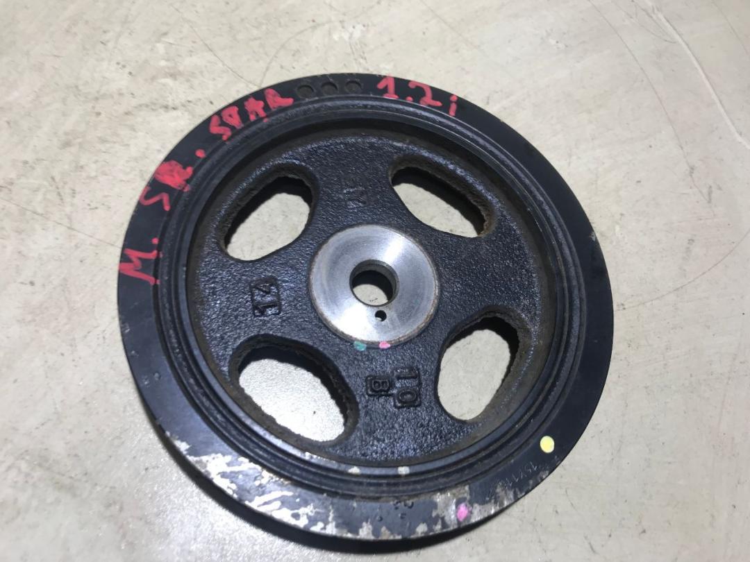 шкив коленвала Mitsubishi Space Star 2 2015, 1.2 л., бензин, хетчбэк 5 дв. - фото №1