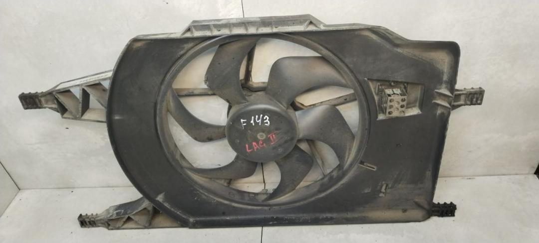 вентилятор радиатора Renault Laguna 2 поколение 2004, 1.9 л., дизель, универсал - фото №1
