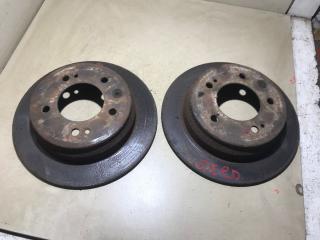 диск тормозной задний Kia Ceed 1 поколение [рестайлинг] 2011, 1.6 л., CRDi, дизель, МКПП, хетчбэк 5 дв.