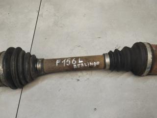 полуось передняя левая (приводной вал, ШРУС) Citroen Berlingo 1 поколение (M59) [рестайлинг] 2007, 1.6 л., дизель, МКПП