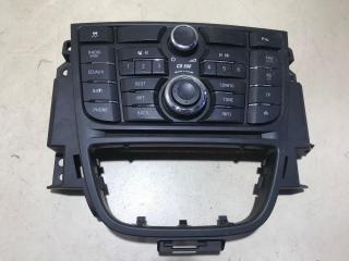 панель управления магнитолой Opel Astra J 2012, 1.7 л., дизель, МКПП, хетчбэк 5 дв.
