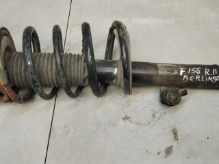 стойка передняя правая Citroen Berlingo 1 поколение (M59) [рестайлинг] 2007, 1.6 л., дизель, МКПП