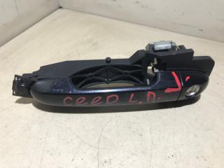 ручка наружная передняя левая Kia Ceed 1 поколение [рестайлинг] 2011, 1.6 л., дизель, МКПП, хетчбэк 5 дв.