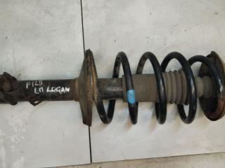 стойка передняя левая Dacia Logan 1 поколение 2007, 1.4 л., бензин, седан