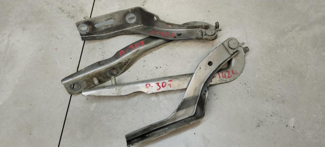 петля капота Peugeot 307 1 поколение 2003, 2.0 л., дизель, хетчбэк 5 дв. - фото №1