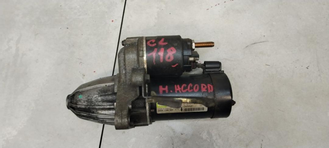 стартер Honda Accord 6 поколение 1999, 1.8 л., бензин, МКПП, седан - фото №1
