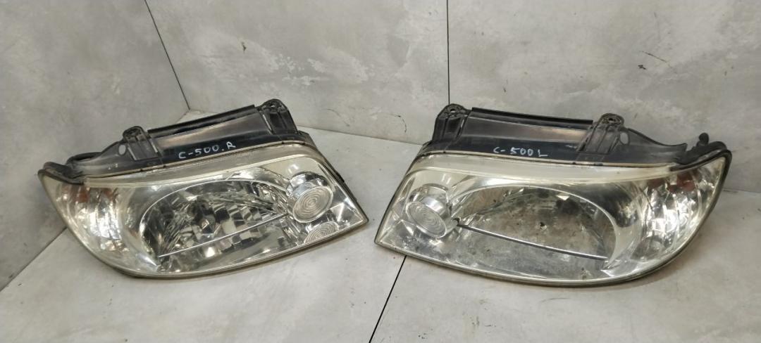 Фара передняя (комплект) Hyundai Matrix 1 поколение 2004, 1.6 л., бензин, МКПП, минивэн - фото №1