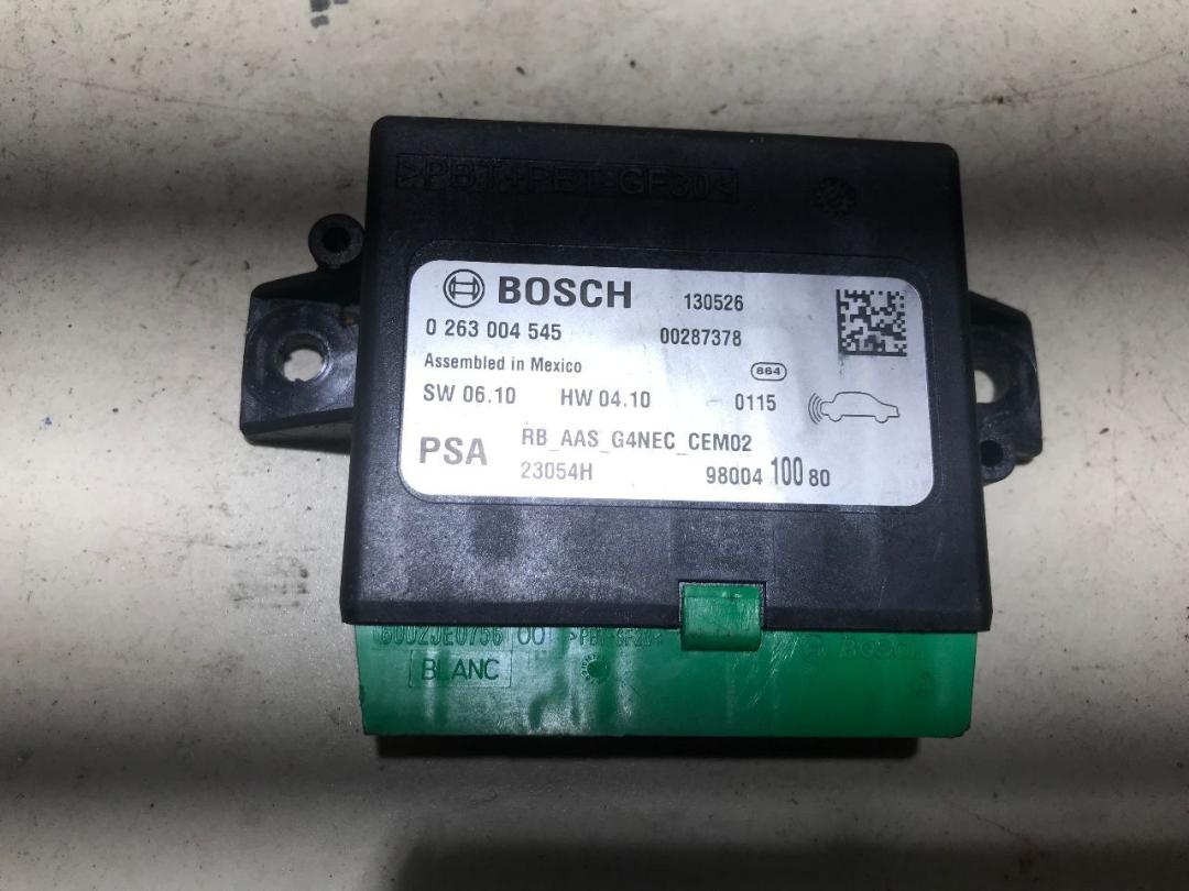 блок управления парктрониками Citroen C4 2 поколение 2013, 1.6 л., дизель, МКПП, хетчбэк 5 дв. - фото №1