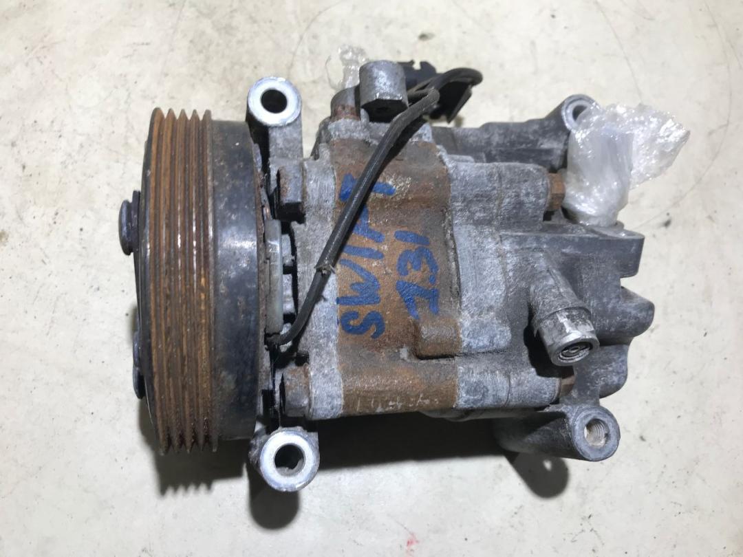 компрессор кондиционера Suzuki Swift 3 поколение 2008, 1.3 л., бензин, МКПП, хетчбэк 5 дв. - фото №1