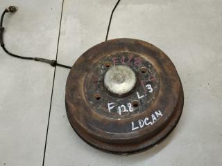 ступица задняя левая Dacia Logan 1 поколение 2007, 1.4 л., бензин, МКПП, седан