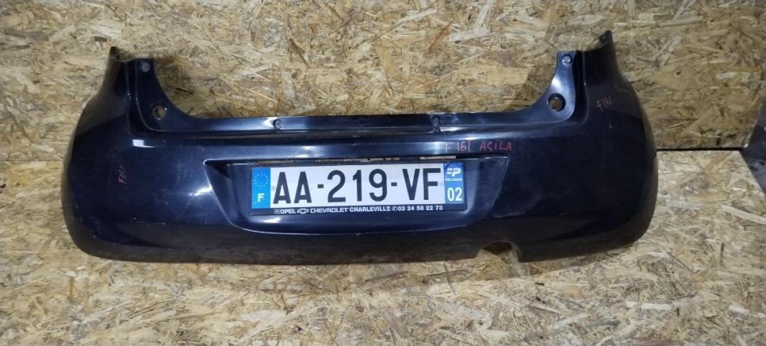 бампер задний Opel Agila 2 поколение (B) 2011, 1.0 л., бензин, хетчбэк 5 дв. - фото №1