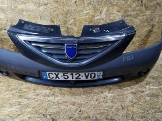 бампер передний Dacia Logan 1 поколение 2007, 1.4 л., бензин, МКПП, седан