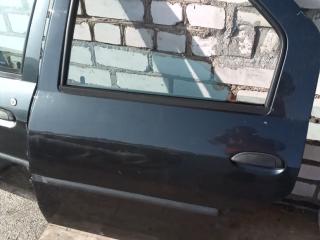 дверь задняя левая Dacia Logan 1 поколение 2007, 1.4 л., бензин, МКПП, седан