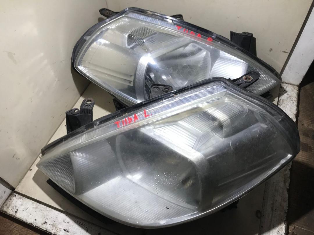 фара правая Nissan Tiida TIIDA C11 2006, 1.6 л., i, бензин, МКПП, седан - фото №1