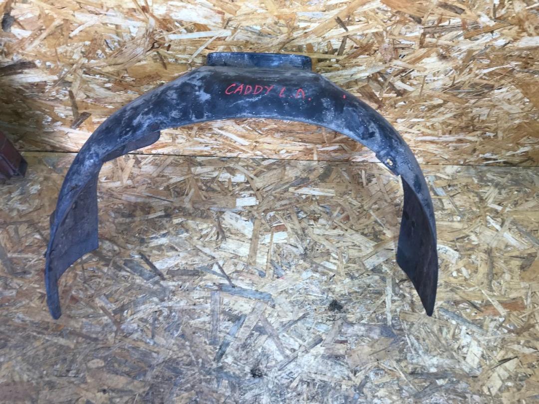 защита арок передняя левая (подкрылок) Volkswagen Caddy 2 поколение 1999, 1.9 л., D, дизель, МКПП, фургон - фото №1