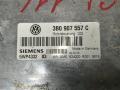 блок управления двигателем Volkswagen Passat B5 1999, 1.6 л., бензин, МКПП, универсал, 3B0907557C - фото №2