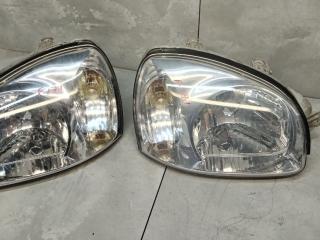 Фара передняя (комплект) Hyundai Santa Fe 1 поколение (SM) 2002, 2.0 л., дизель, АКПП
