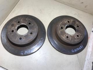 диск тормозной задний Nissan Qashqai 1 2012, 1.5 л., дизель, МКПП, внедорожник 5 дв.