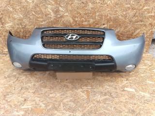 бампер передний Hyundai Santa Fe 2 поколение (CM) 2006, 2.2 л., дизель, МКПП