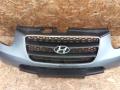 бампер передний Hyundai Santa Fe 2 поколение (CM) 2006, 2.2 л., дизель, МКПП - фото №2