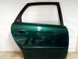 стекло двери задней правой Citroen C5 1 поколение 2001, зелёный, хетчбэк 5 дв.