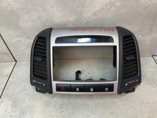рамка под магнитолу Hyundai Santa Fe 2 поколение (CM) 2006, 2.2 л., дизель, МКПП