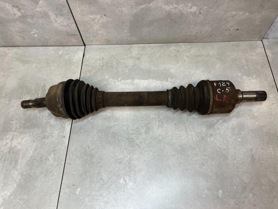 полуось передняя левая (приводной вал, ШРУС) Citroen C5 1 поколение 2002, 2.0 л., дизель, МКПП, хетчбэк 5 дв.